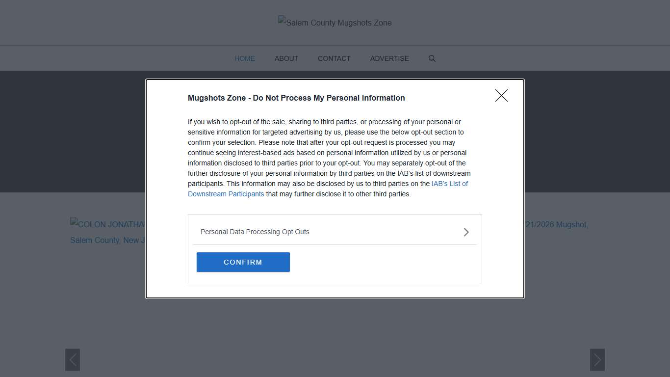 Salem County Mugshots Zone